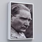 Ne Verelim Size Çerçeveli Mustafa Kemal Atatürk Yakın Çekim Duvar Tablosu-6213