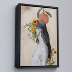 Ne Verelim Size Çerçeveli Pop Art Soyut Kadın Tablosu-7873