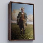 Ne Verelim Size Çerçeveli Tarlada Yürüyen Mustafa Kemal Atatürk Duvar Tablosu-6132