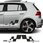 Ne Verelim Size Fiat Egea Cross İçin Uyumlu Aksesuar Yan Sport 28*13 - Standart - Siyah