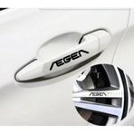 Ne Verelim Size Fiat Egea İçin Özel Uyumlu Aksesuar Kapı Kolu Ve Jant Özel Sticker Siyah 10 Adet 10*1,5 Cm