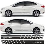 Ne Verelim Size Honda City İçin Özel Uyumlu Aksesuar Oto Yan Şerit Özel Sticker