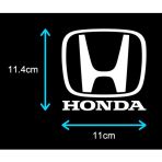 Ne Verelim Size Honda İçin Özel Uyumlu Aksesuar Oto Özel Sticker Beyaz 11 Cm