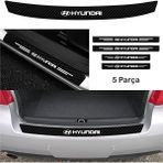 Ne Verelim Size Hyundai I20 İçin Uyumlu Aksesuar Oto Bağaj ve Kapı Eşiği Sticker Set Karbon - Standart - Beyaz