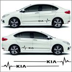 Ne Verelim Size Kia Rio İçin Özel Uyumlu Aksesuar Yan Şerit Oto Ritim Özel Sticker
