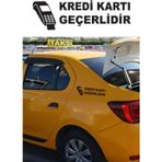 Ne Verelim Size Kredi Kartı Geçerlidir Özel Sticker 2 Adet Siyah 20*6 Cm