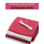 Ne Verelim Size Mercedes E Pembe Özel Süper Deri Beyaz Yüzüklü Dikişli Direksiyon Kılıfı