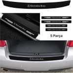 Ne Verelim Size Mercedes İçin Uyumlu Aksesuar Oto Bağaj ve Kapı Eşiği Sticker Set Karbon - Standart - Beyaz