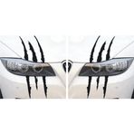 Ne Verelim Size Monster Canavar Pençe Izi Uzun Siyah Far Oto Özel Sticker