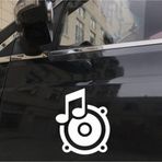 Ne Verelim Size Müzikal Cd Tasarımı Oto Cam Özel Sticker 2 Adet 18*15 Cm
