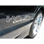 Ne Verelim Size Orjinal Honda Civic I-Vtec Dohc Özel Sticker 2 Adet Set Beyaz