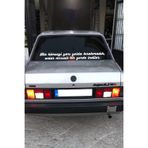 Ne Verelim Size Oto Cam Yazı Sözleri Ticari-Servis-Dolmuş-Panelvan Uzun Özel Sticker Model 39