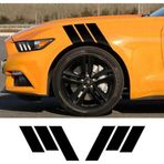 Ne Verelim Size Oto Çamurtluk Sport Özel Sticker 3Lü Şerit Sağ-Sol 47*27,5 Cm