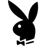 Ne Verelim Size Playboy Tavşan Özel Sticker Oto Özel Sticker Siyah 30*20 Cm