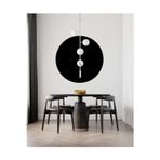 Ne Verelim Size Yuvarlak Boho Tarzı Duvar Özel Sticker 50X50 Cm