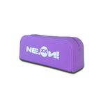 NE.XXN! MILANO Silikon Topcase Ne.On - Okul ve Ofis için Pratik Kalem Kutusu - Seyahat Aksesuar Kutusu - Kablo Kılıfı ve Akü Şarj Cihazı (Pastel Lila)