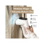 Neakasa Magic 1 Vakumlu Buharlı Düzleştirici Dikey Ütü beyaz