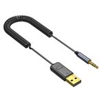 Neamou Hoparlörler için Kablosuz Ses Adaptörü - Verici Alıcı Kablosuz Adaptör USB Alıcısı, Düşük Gecikmeli Giriş Adaptörü, Müzik Akışı Ses Sistemi için Aux Kablosu, Araba/Ev Stereo