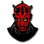 NeatPatch Darth Maul Yama İşlemeli Demir Logo Sembol Amblem Saldırı Stormtrooper R2D2 c-3po Walker Imperial ATAT at-at Jedi Sipariş Taktik Asi İttifak Galaktik Cumhuriyet