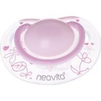 Neavita 3 Ay+ Ortodontik Desenli Emzik Pembe