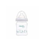 Neavita Geniş Ağız Desenli 120 ml Cam Biberon