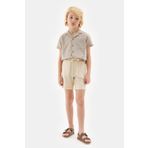 Nebbati Bg Store Erkek Çocuk Bej Şort 23ss2nb3143