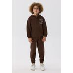 Nebbati Bg Store Erkek Çocuk Kahverengi Sweatshirt