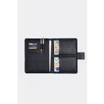 Necati Çanta Macbook Air Pro 13-14 Inç Organizer Evrak & Laptop & Tablet Çantası, Siyah Rugan