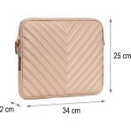 Necati Çanta Macbook Air Pro 13.3 " & 14 " Inç Laptop Kılıfı Bej - Vizon