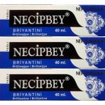 Necipbey Yağlı Briyantin 3'lü Paket 40 ml Parlaklık ve Şekil Verme Özelliği