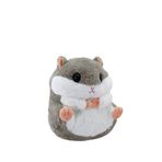Neco Hamster Figürlü Peluş Oyuncak - Gri