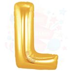 Nedi 40 Harf Altın L Balon Folyo