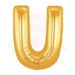 Nedi 40 Harf Altın U Balon Folyo