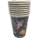 Nedi 52393 Uzay ve Astronot 8'li Karton Bardak
