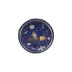 Nedi 52395 Uzay ve Astronot 8'li 22 cm Karton Tabak
