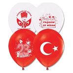 Nedi Party Marty 23 Nisan Baskılı Balon 100Lü