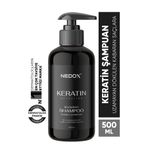 NEDOX 500 ml Yıpranmış Saçlar İçin Keratinli Saç Bakım Şampuanı