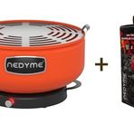 NEDYME DUMANSIZ KÖMÜRLÜ MANGAL+ NEDYME KÖMÜR (Orange)