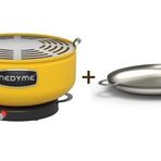 NEDYME DUMANSIZ KÖMÜRLÜ MANGAL + NEDYME SAC TAVA (Yellow)