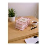 Need Toz Pembe Hareketli Metal Evrak Rafı Özel Üretim