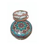 Neefy ZEOLİT TAŞLI NAZAR TENEKE KUTULU ,6 MM İNCE BURGU 2 Lİ
