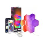 Neeko Hexagonel Oda Işığı Birleştirilebilir Rgb-Ic Telefon ve Kumanda Kontrollü - 10 Adet