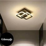 Neeko Tokyo Siyah Kare Günışığı Ledli Avize - 1