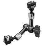 NEEWER 1/4 inç (1/4 inç) mafsallı Magic Arm, 360° küre başlı konumlandırma pimleri, DSLR aksiyon kamerası monitörü video ışığı için, SmallRig Cage Rig ST07 ile uyumlu