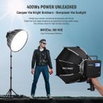 Neewer Q4 400WS 2.4g Ttl Akülü Paraflaş (Sony) - Siyah