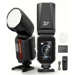Neewer Z3R-C Canon Uyumlu 100W Yuvarlak Kafa Akülü Tepe Flaşı