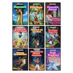 Nef Kitap Dünya Masallarından Seçmeler, 10 Kitap Set, Rapunzel, Pinokyo, Pamuk Prenses, Hansel ve Gretel, Çocuk Kitabı