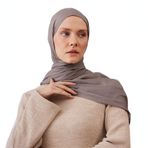 Nefes Alan Rayon Şal | Hafif, Yumuşak Dokulu ve Şık Kadın Şalı (Gümüş)