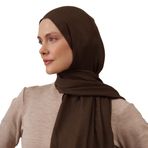 Nefes Alan Rayon Şal | Hafif, Yumuşak Dokulu ve Şık Kadın Şalı (Toprak)