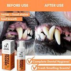 Nefes Tazeleyici | Köpekler Için Nane Ağız Gargarası | Kötü Nefesini Iyileştirmek Için Güvenli Kolay Köpüğü! Tüm Köpekler Için 150 Ml